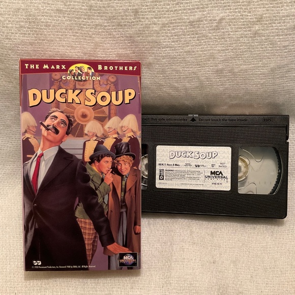 Duck Soup Marx Brothers Collection VHS Movie Comedy - Picture 10 of 11